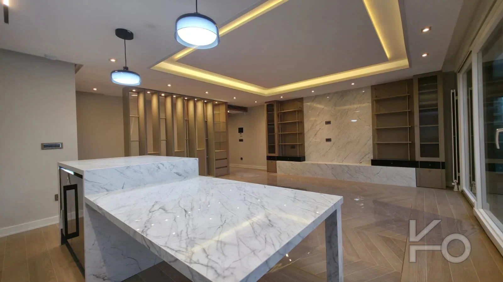 Academy Fenerbahçe Sifir Bi̇na 2 Oda 1 Salon 100m2 Net Ameri̇kan Mutfakli Balkonlu Lux 