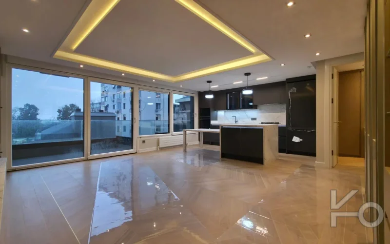 Academy Fenerbahçe Sifir Bi̇na 2 Oda 1 Salon 100m2 Net Ameri̇kan Mutfakli Balkonlu Lux 