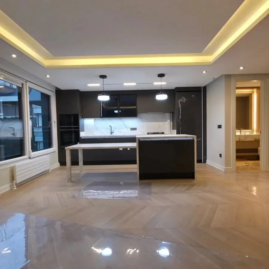 Academy Fenerbahçe Sifir Bi̇na 2 Oda 1 Salon 100m2 Net Ameri̇kan Mutfakli Balkonlu Lux 