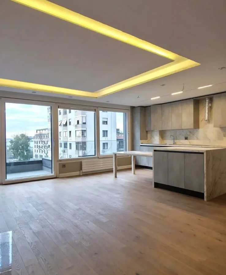 Academy Fenerbahçe Sifir Bi̇na 2 Oda 1 Salon 100m2 Net Ameri̇kan Mutfakli Balkonlu Lux 