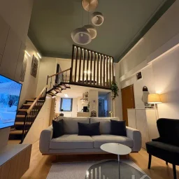 Laci̇vertcadde Çatalçeşme Özel Mimari Tasarımlı Loft 58m² 1+1