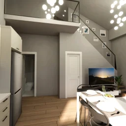 Yüksek Tavanlı, Ferah Ve Şık Loft 2+1 Daire Şehrin Kalbinde!