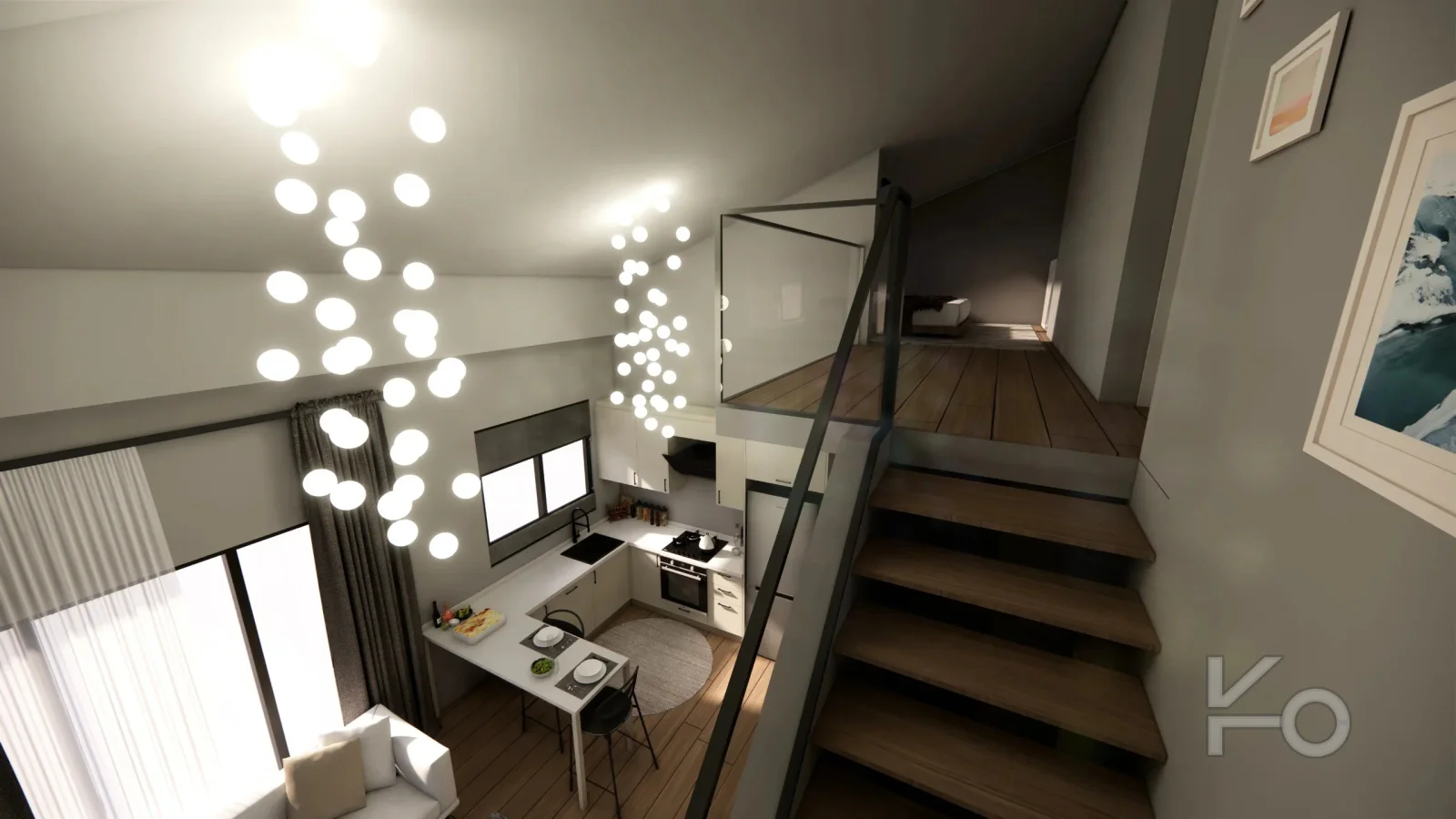 Yüksek Tavanlı, Ferah Ve Şık Loft 2+1 Daire Şehrin Kalbinde!