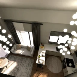 Yüksek Tavanlı, Ferah Ve Şık Loft 2+1 Daire Şehrin Kalbinde!