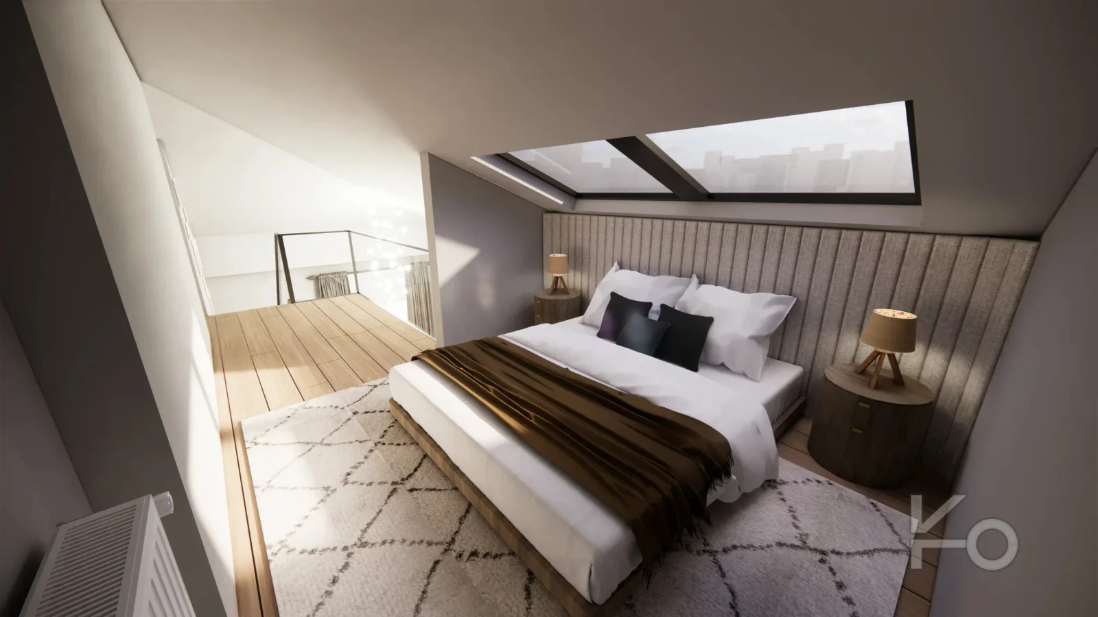 Yüksek Tavanlı, Ferah Ve Şık Loft 2+1 Daire Şehrin Kalbinde!