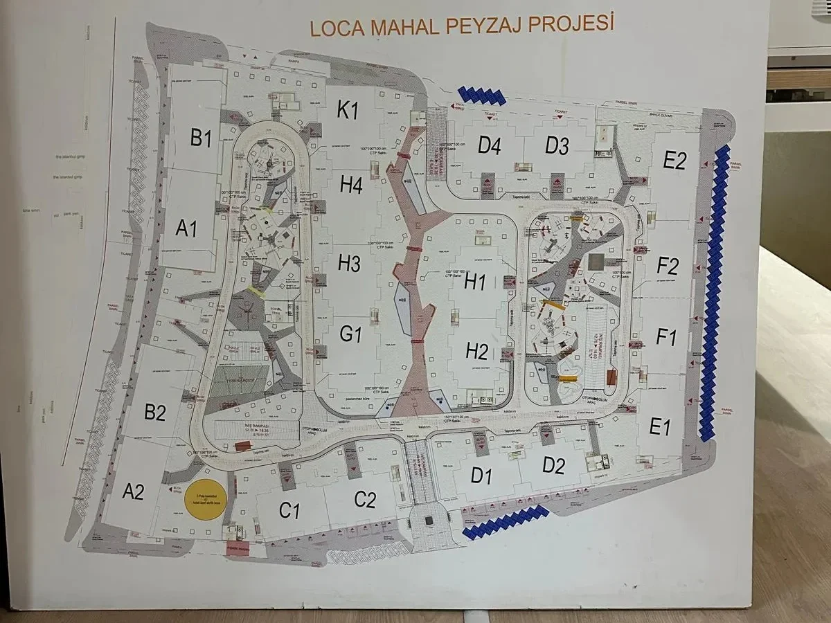 Rookz Fark Loca Mahal Si̇tesi̇ Geni̇ş 2+1 Satilik Dai̇re