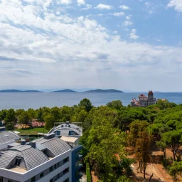 Mutluol Proje'den Caddebostan Sahilde Katta Tek Satılık 5+1
