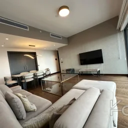 Rookz Fark Bomonti̇ Rotana Residence 3+1 Ki̇ralik Boğaz Manzarali Dai̇re