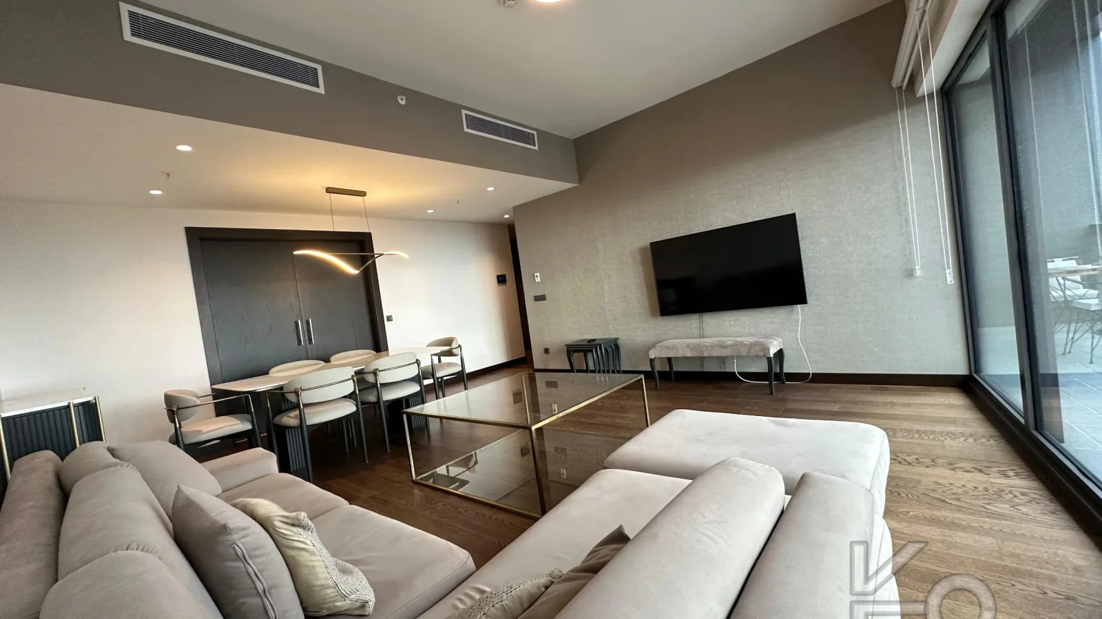 Rookz Fark Bomonti̇ Rotana Residence 3+1 Ki̇ralik Boğaz Manzarali Dai̇re
