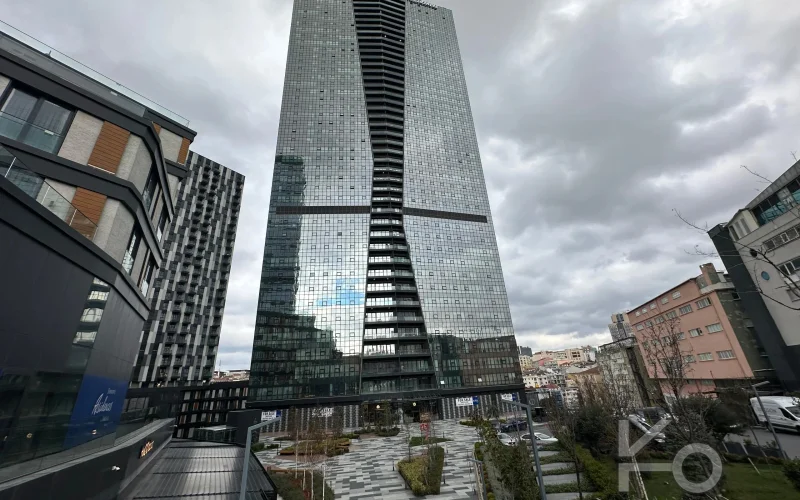 Rookz Fark Bomonti̇ Rotana Residence 3+1 Ki̇ralik Boğaz Manzarali Dai̇re