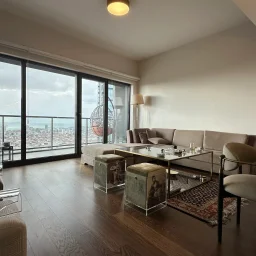 Rookz Fark Bomonti̇ Rotana Residence 3+1 Ki̇ralik Boğaz Manzarali Dai̇re