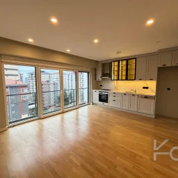 Laci̇vert Cadde Caddebostan Sahi̇lde Kısmi̇ Deni̇z Manzaralı Ara Kat Dubleks Dai̇re 1+1 58m² Net