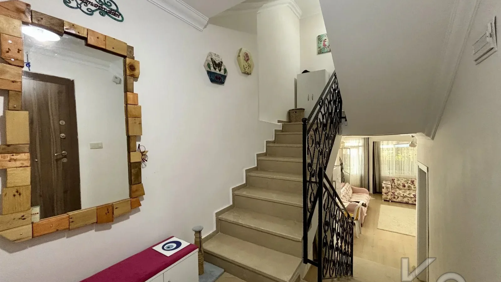 Marmari̇s Orman Tekni̇kerler'i̇nde 180m² Net 4+2 Tri̇pleks Vi̇lla