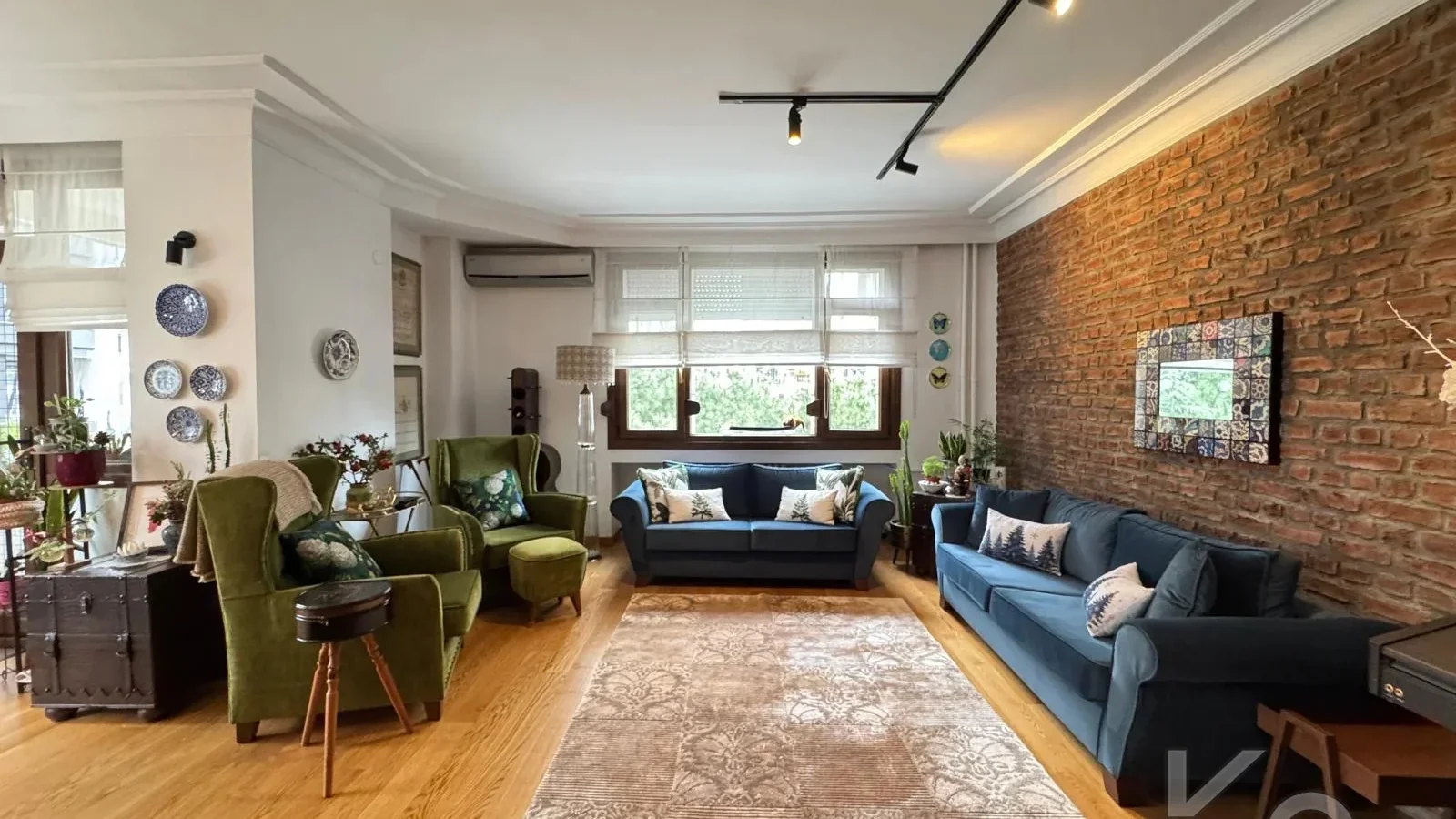 Laci̇vert Cadde Tevfi̇k Paşa Sok. 130 M² Net 4+1 3 Balkonlu Dai̇re