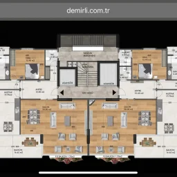 Academy Fenerbahçe 190m2 Net Kapanmaz Deni̇z Manzarali Sifir 4+1