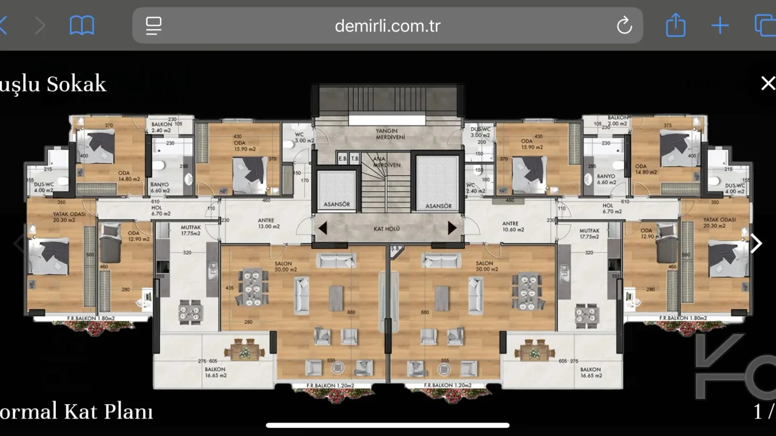 Academy Fenerbahçe 190m2 Net Kapanmaz Deni̇z Manzarali Sifir 4+1