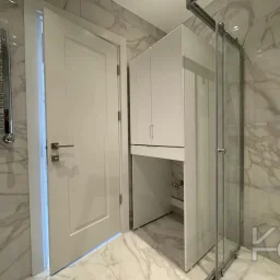 Laci̇vertcadde Ömerpaşa Sifir Ebeveynli̇ Balkonlu 105m² Net 3+1
