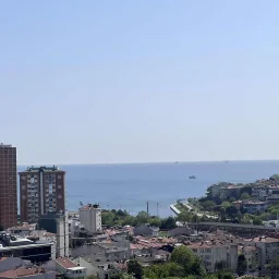 Taşınmaya Hazır-deniz Manzaralı, 34 M² Salon, Balkonlu 3+1 Daire