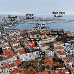 Mutluol Proje'den Moda'da Satılık 4+1 Daire