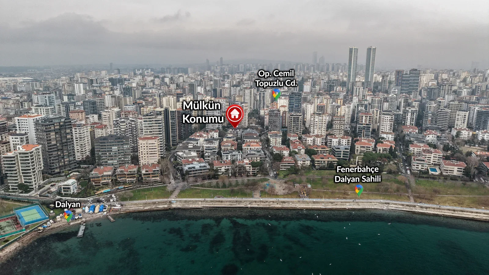 Fenerbahçe Sahile 150 Mt Mesafede Net 145 M2 4+1 Çatı Dubleksi