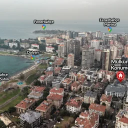 Fenerbahçe Sahile 150 Mt Mesafede Net 145 M2 4+1 Çatı Dubleksi