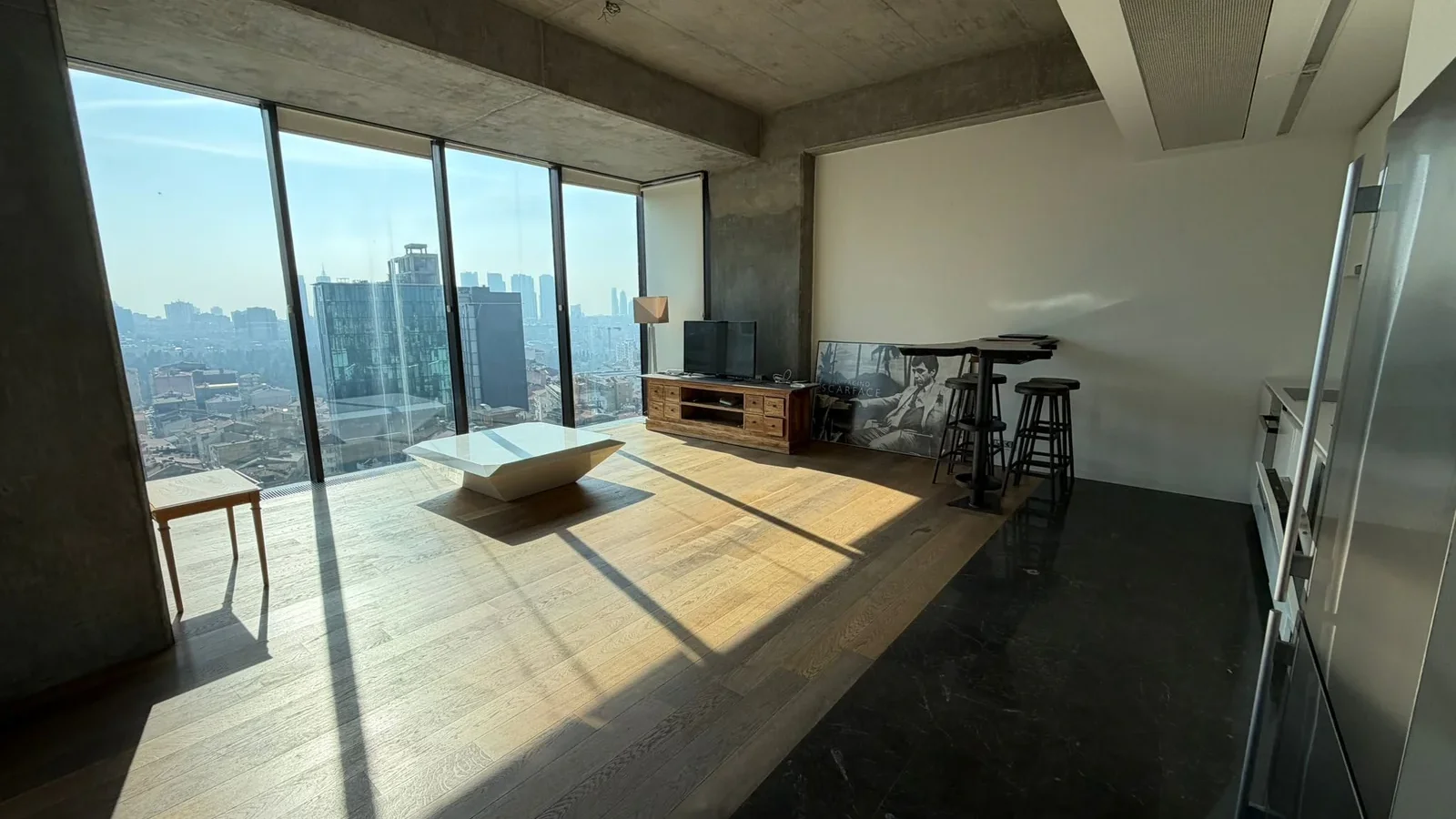 Mutluol Proje'den Levent Loft Resıdence'da Satılık 1+1 Daire