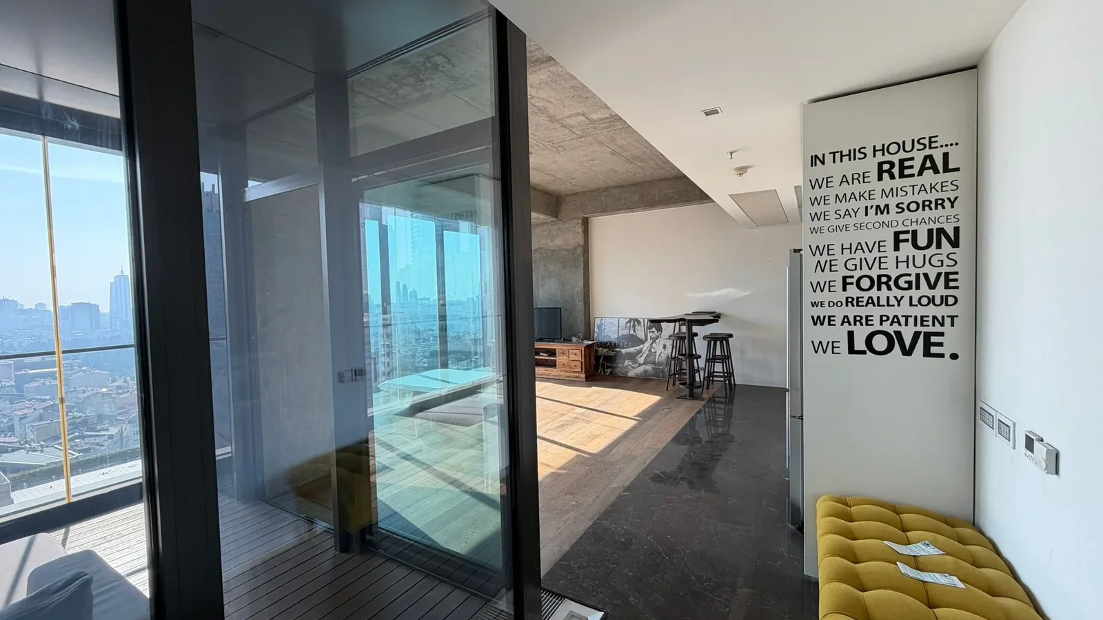 Mutluol Proje'den Levent Loft Resıdence'da Satılık 1+1 Daire