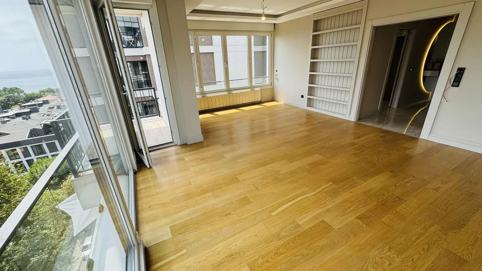 Dalyan Sahil'de Deniz Manzaralı 3+1 Ebeveynli Satılık Daire