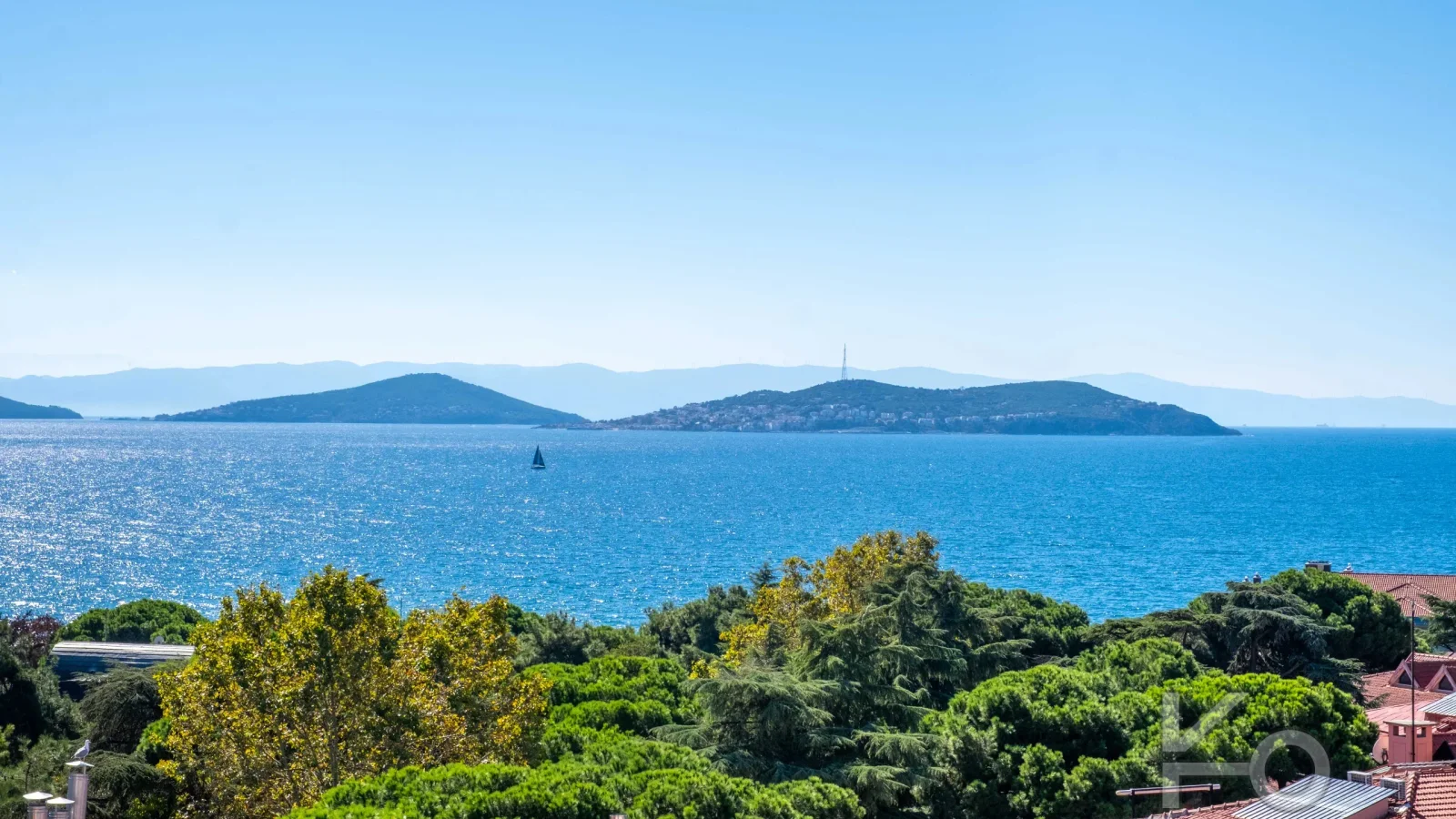 Mutluol Proje'den Caddebostan Sahi̇lde Lebi̇derya Deni̇z Manzarali Katta Tek Özel Dai̇re