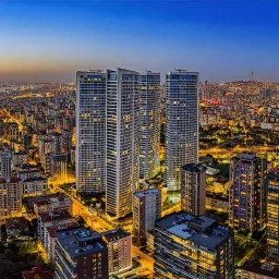 Mutluol Proje'den Four Wınds Park Resıdence'da 4+1 Kiralık Daire